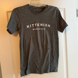 Kittenish Charcoal Tee